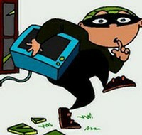 image of burglar